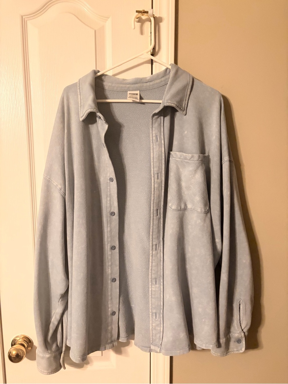 PINK Victoria's Secret Light Blue Women's Overshirt